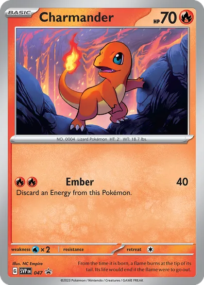 Carta Charmander