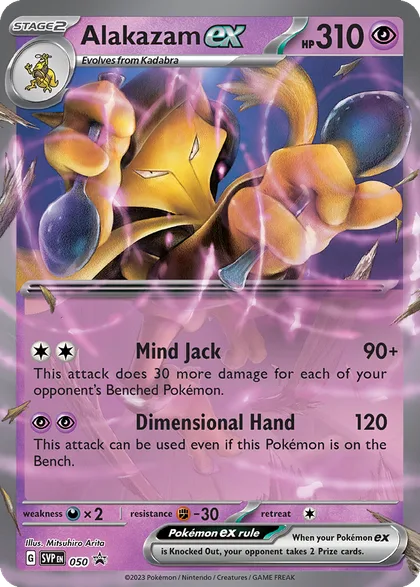 Carta Alakazam ex