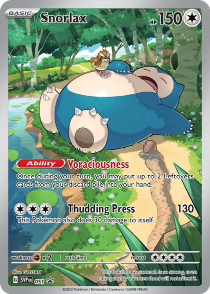 Carta Snorlax