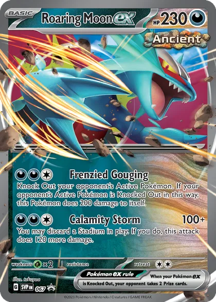 Carta Roaring Moon ex
