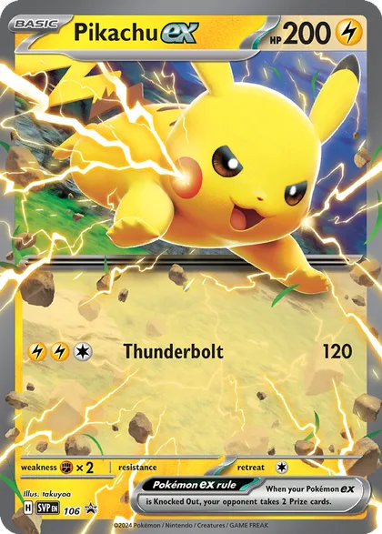 Carta Pikachu ex