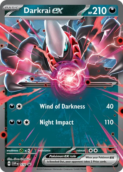 Carta Darkrai ex