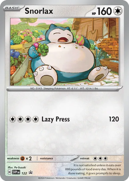 Carta Snorlax