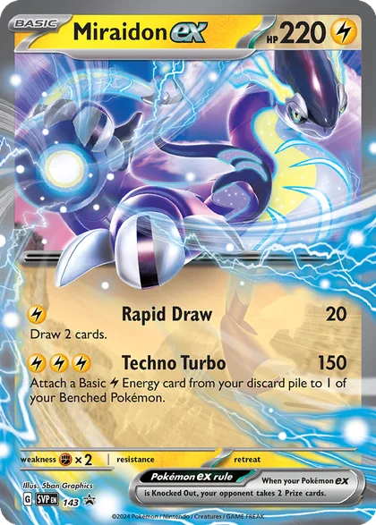 Carta Miraidon ex