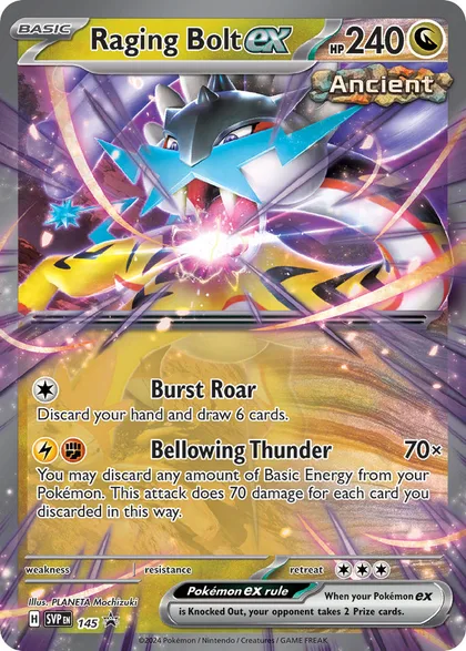 Carta Raging Bolt ex