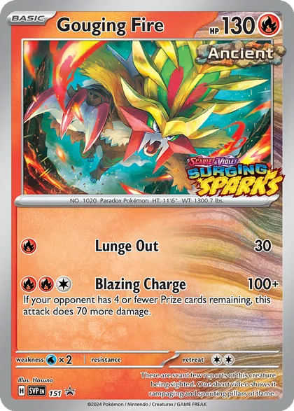 Carta Gouging Fire
