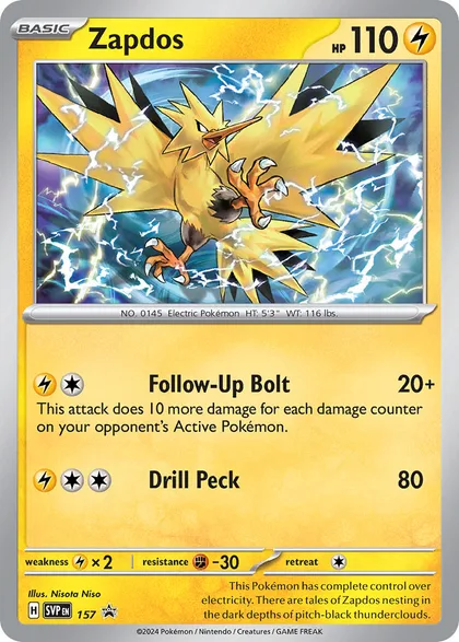 Carta Zapdos