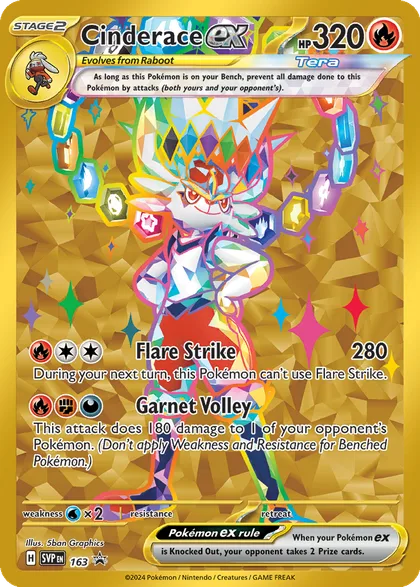 Carta Cinderace ex