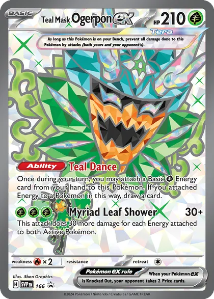 Carta Teal Mask Ogerpon ex