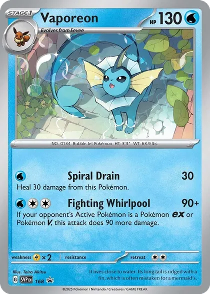 Carta Vaporeon
