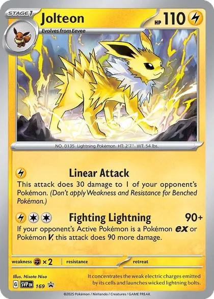 Carta Jolteon