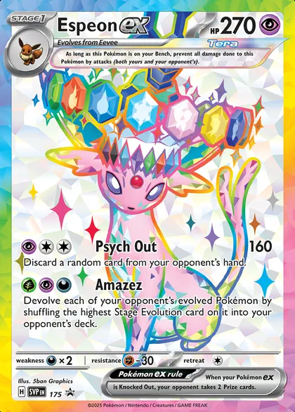 Carta Espeon ex
