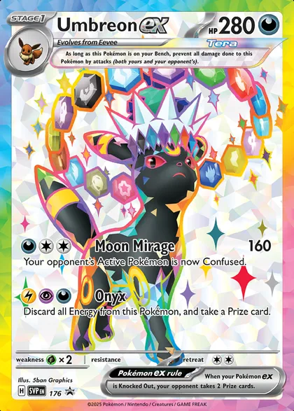 Carta Umbreon ex