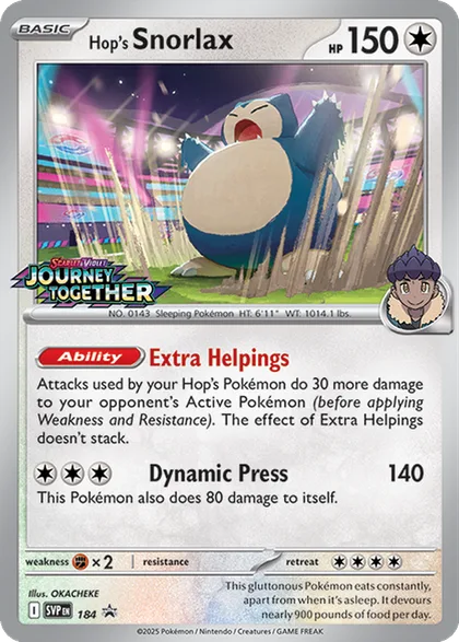 Carta Hop's Snorlax