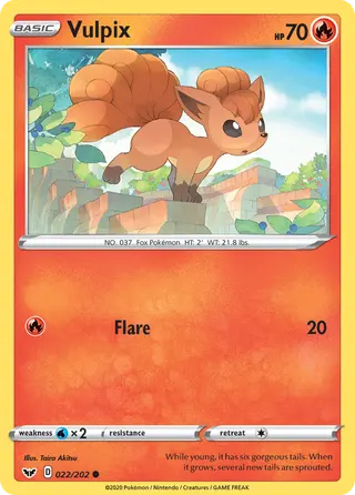 Carta Vulpix
