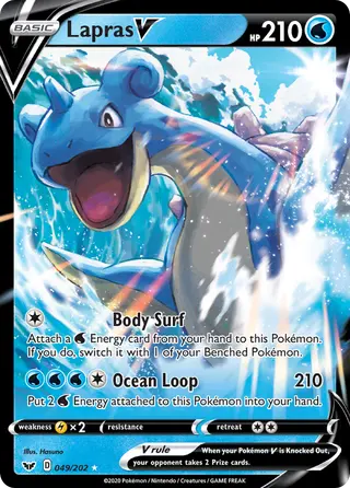 Carta Lapras V