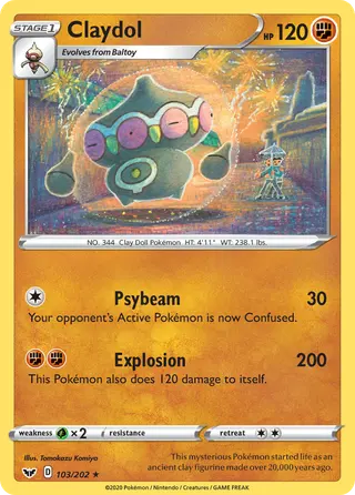 Carta Claydol