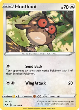 Carta Hoothoot