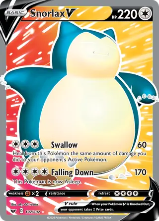 Carta Snorlax V