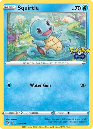 Carta Squirtle