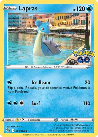 Carta Lapras