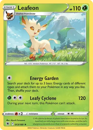 Carta Leafeon
