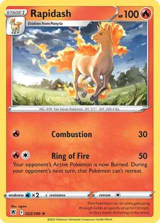 Carta Rapidash