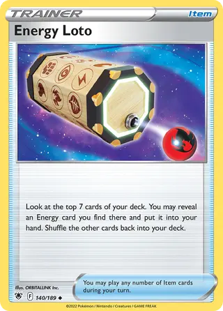 Carta Loto Energia