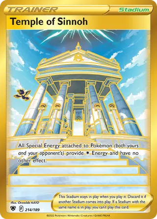 Carta Templo de Sinnoh