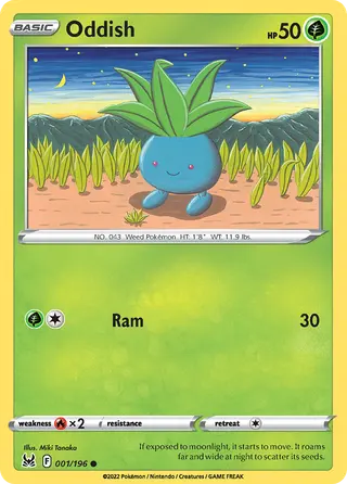 Carta Oddish