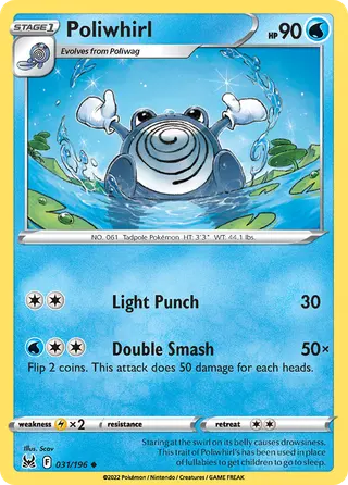 Carta Poliwhirl