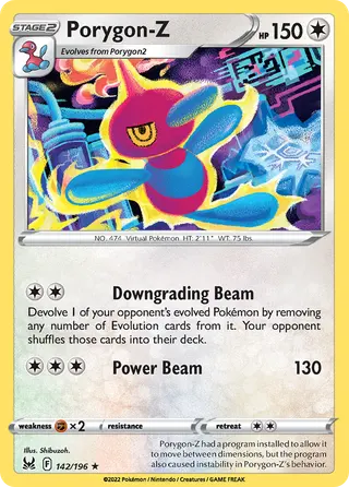Carta Porygon-Z