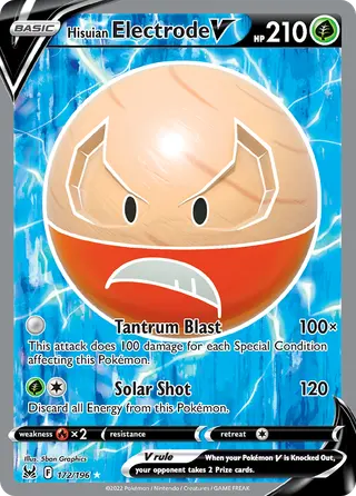 Carta Electrode de Hisui V