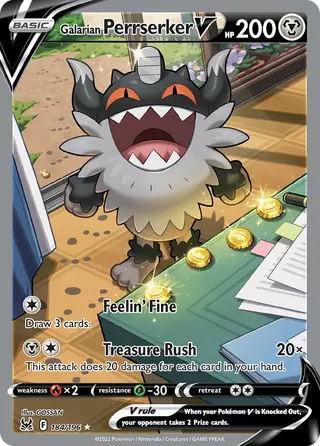 Carta Perrserker de Galar V