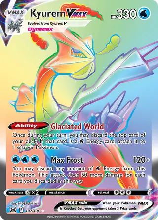 Carta Kyurem VMAX
