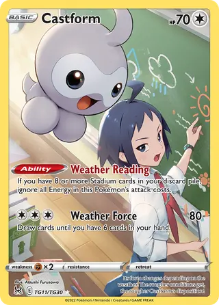 Carta Castform