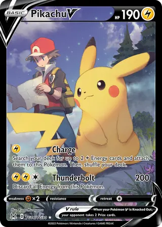 Carta Pikachu V