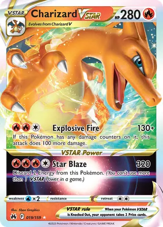 Carta Charizard V-ASTRO