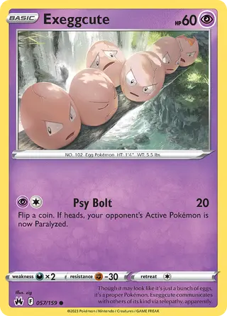 Carta Exeggcute