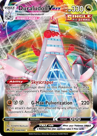 Carta Duraludon VMAX