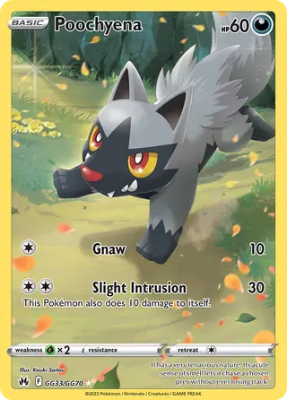 Carta Poochyena