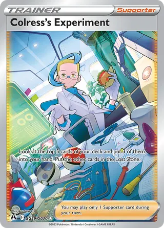 Carta Experimento do Colress