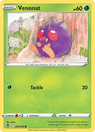 Carta Venonat