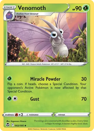 Carta Venomoth