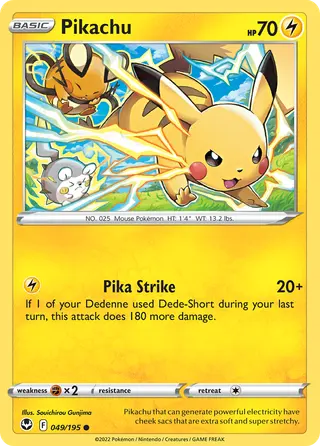 Carta Pikachu