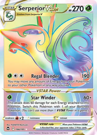 Carta Serperior V-ASTRO