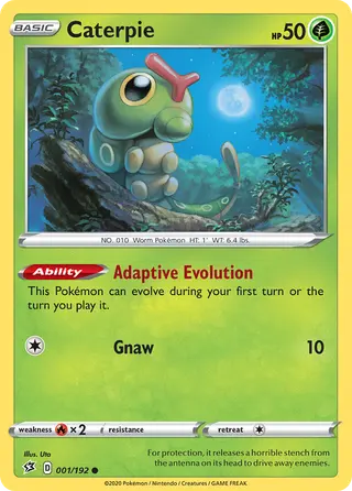 Carta Caterpie