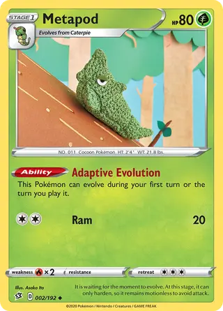 Carta Metapod