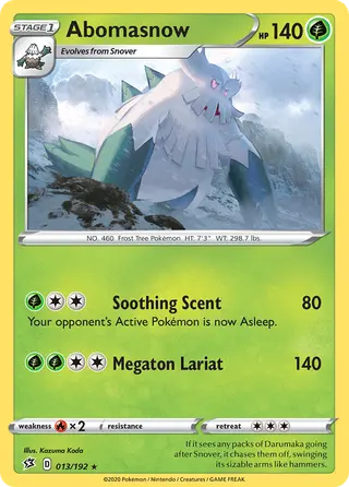 Carta Abomasnow