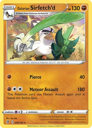 Carta Sirfetch'd de Galar